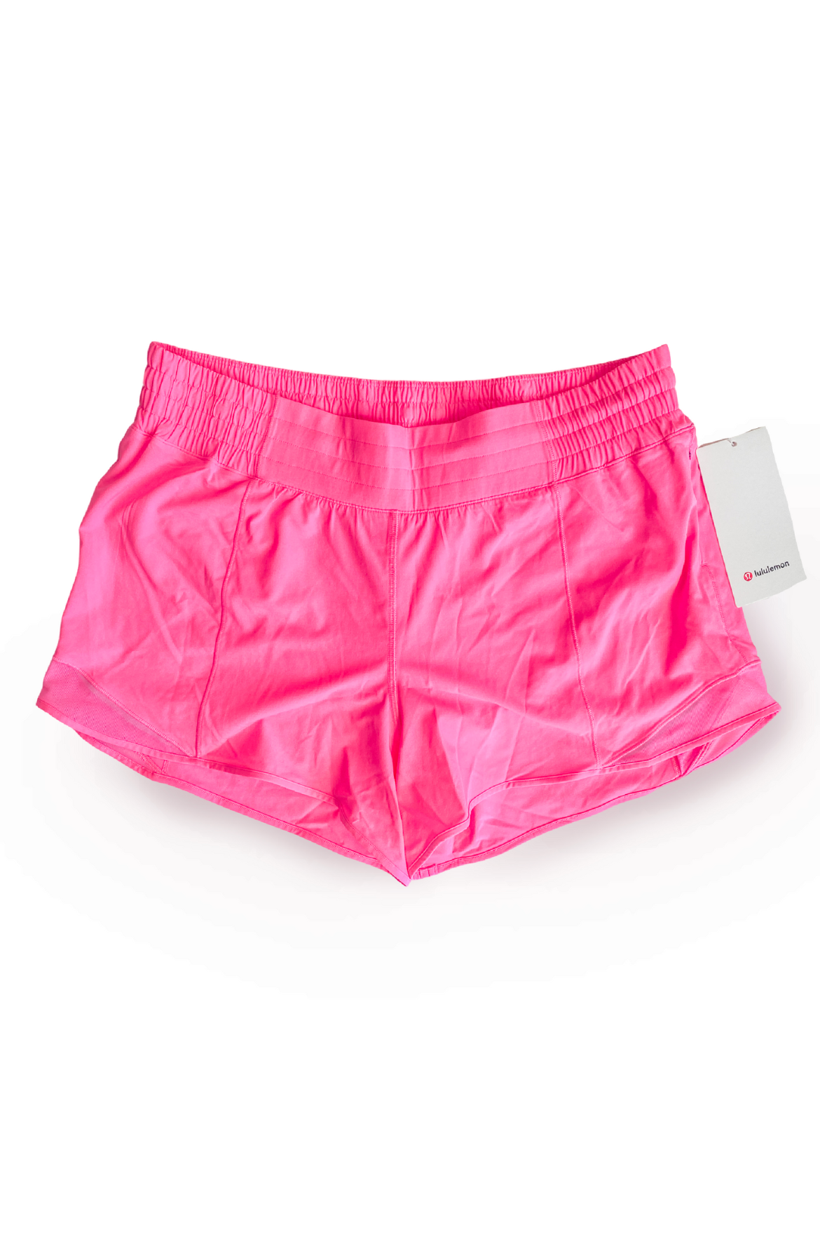 lululemon-sale-discount-resale-lululemon Hotty Hot HR Short 4” Line—dark-prism-pink-size-12