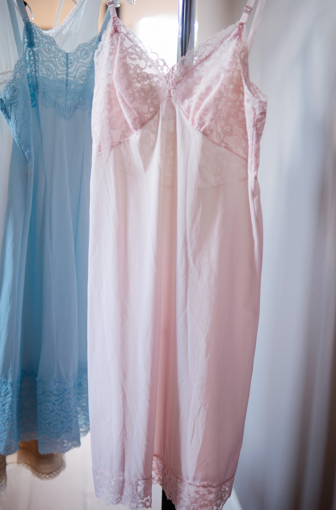 Vintage Lingerie 1950’s Tricot Nylon and Lace Slip by Vanity Fair