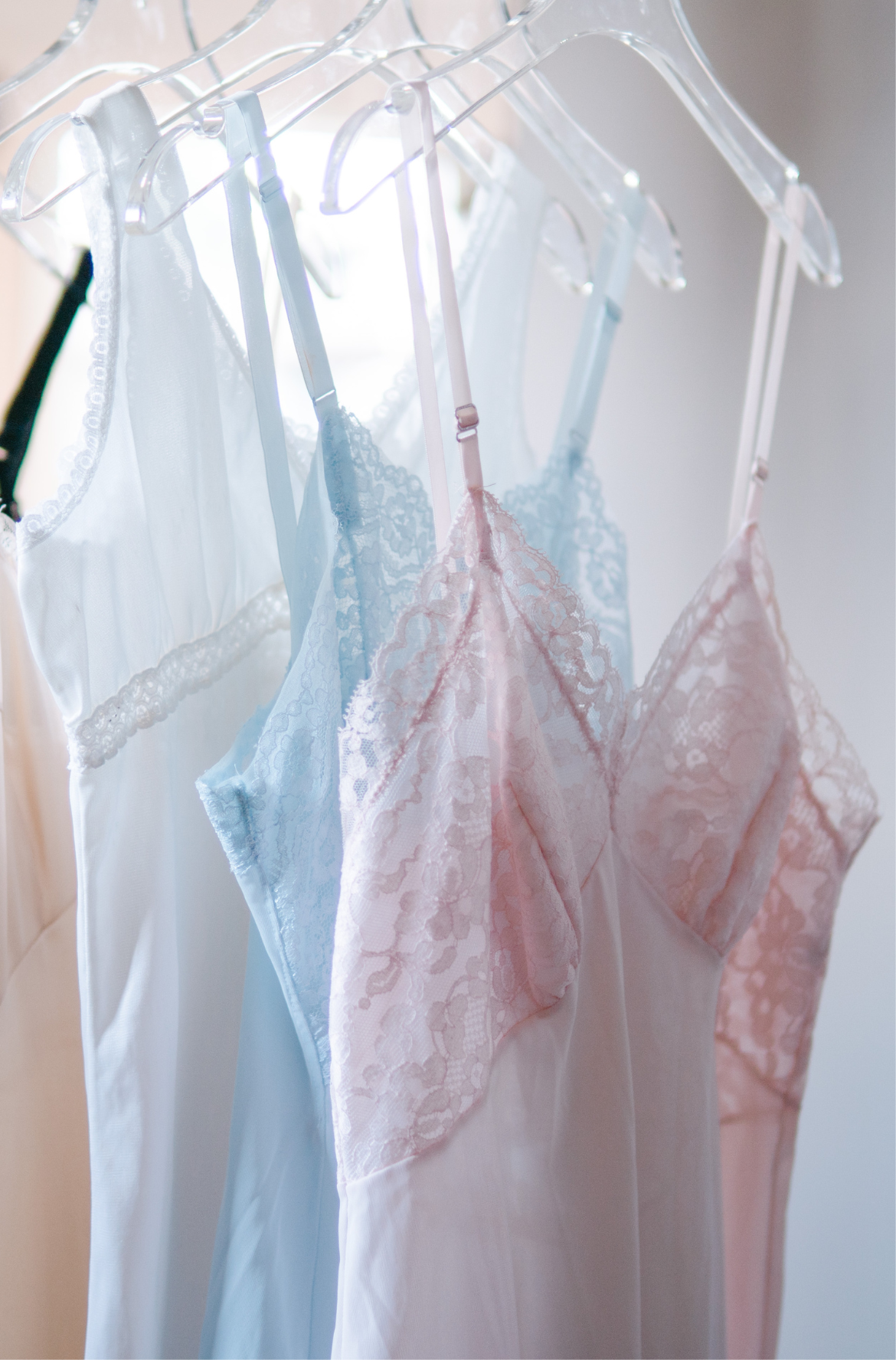 Vintage Lingerie 1950’s Tricot Nylon and Lace Slip by Vanity Fair