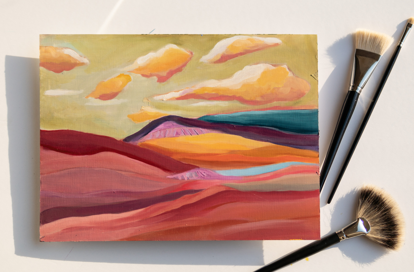 Original Oil Painting ‘Morning Glow’ by Cristina Chalmers