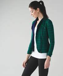 lululemon Precision Jacket Cyber Jungle Green