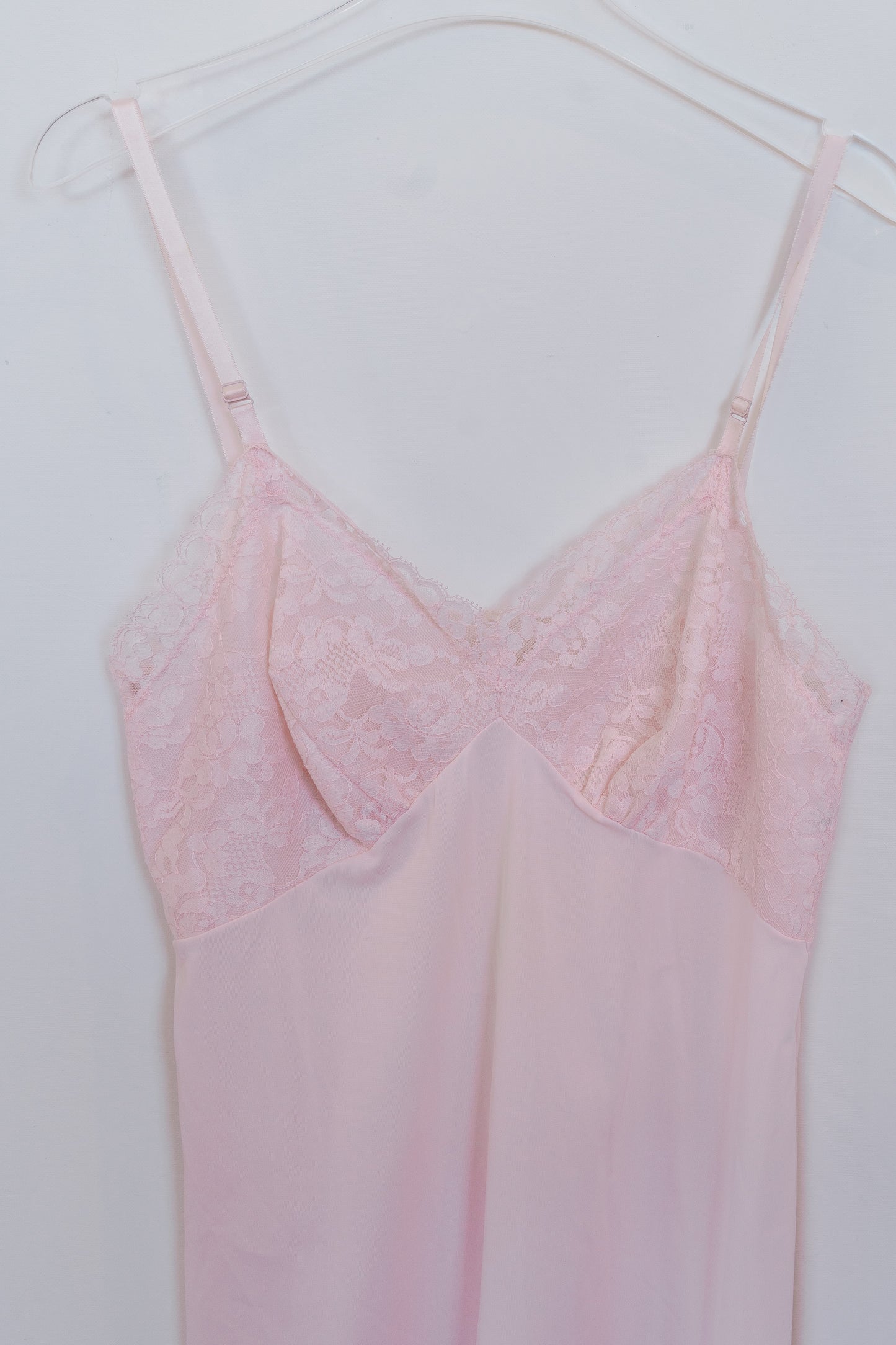 Vintage Lingerie 1950’s Tricot Nylon and Lace Slip by Vanity Fair
