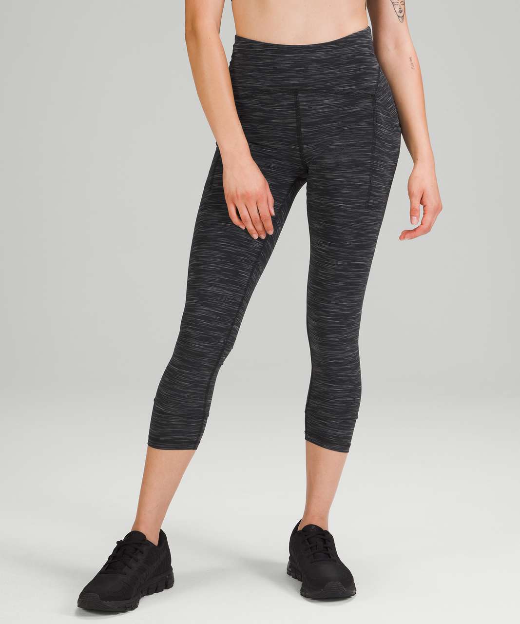 Heathered black outlet lululemon